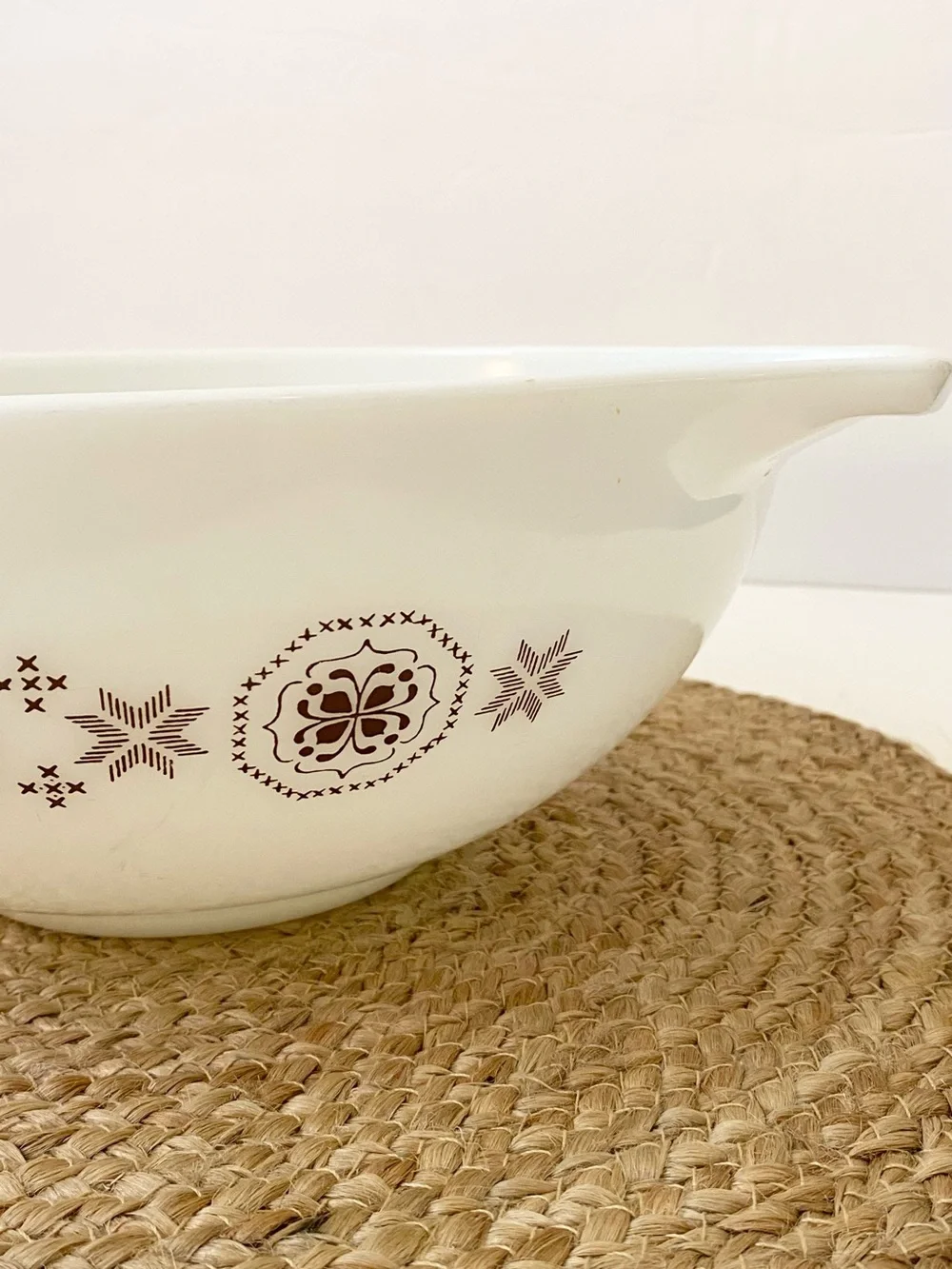 vintage PYREX 444 Cinderella Mixing Bowl 4 Qt - Town & Country